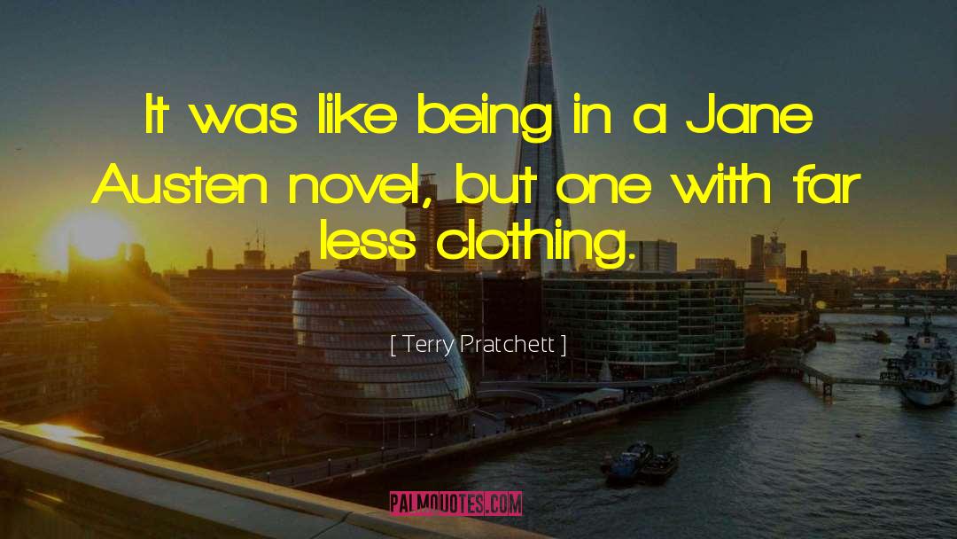 Jane Austen Novel quotes by Terry Pratchett