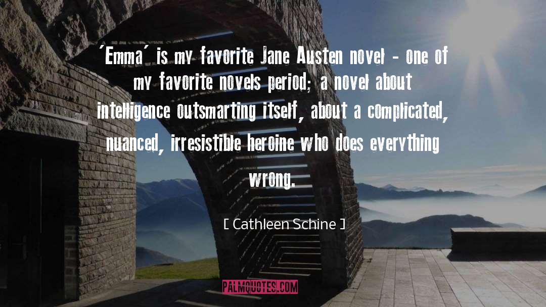 Jane Austen Novel quotes by Cathleen Schine