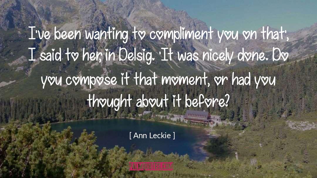 Jane Austenish quotes by Ann Leckie