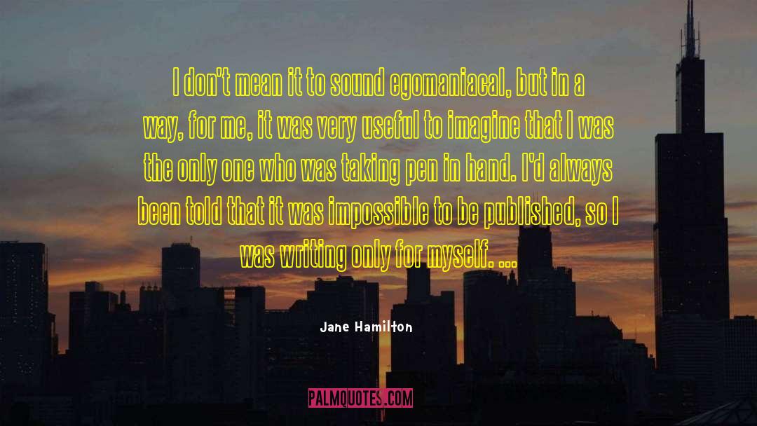 Jane Cavendish quotes by Jane Hamilton