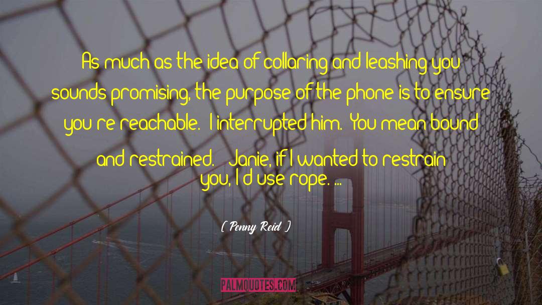 Janie And Cabel quotes by Penny Reid