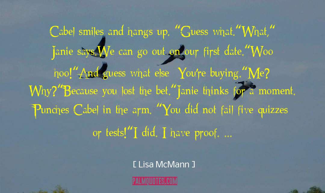 Janie quotes by Lisa McMann