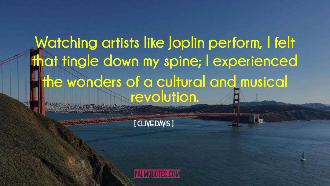 Janis Joplin quotes by Clive Davis