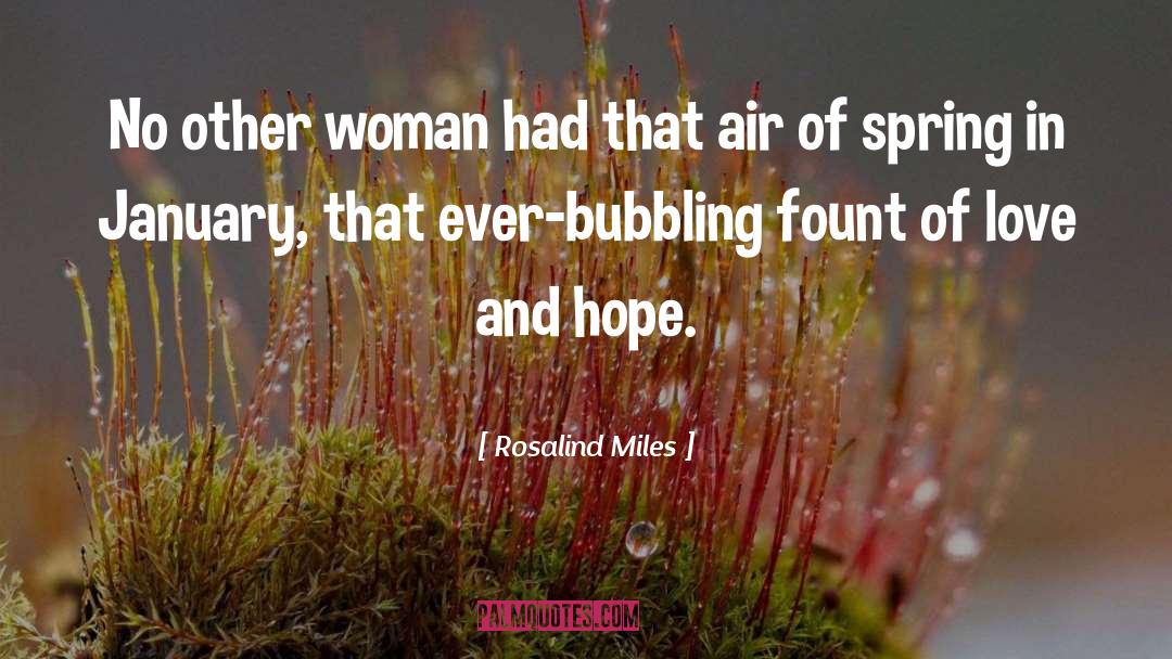 January 1 quotes by Rosalind Miles