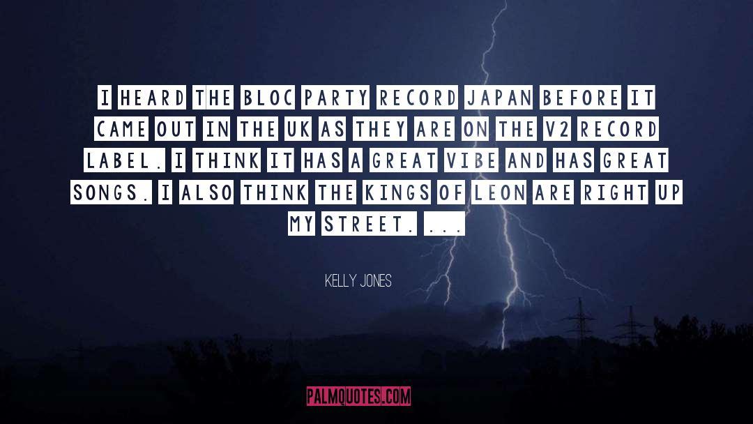 Japan quotes by Kelly Jones