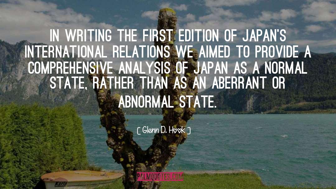 Japan quotes by Glenn D. Hook