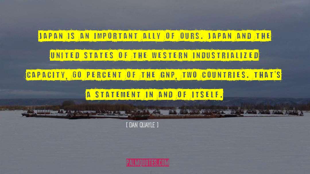 Japan quotes by Dan Quayle