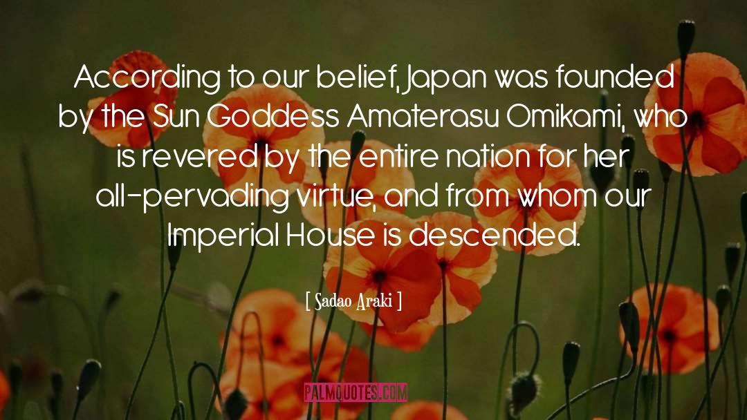 Japan quotes by Sadao Araki
