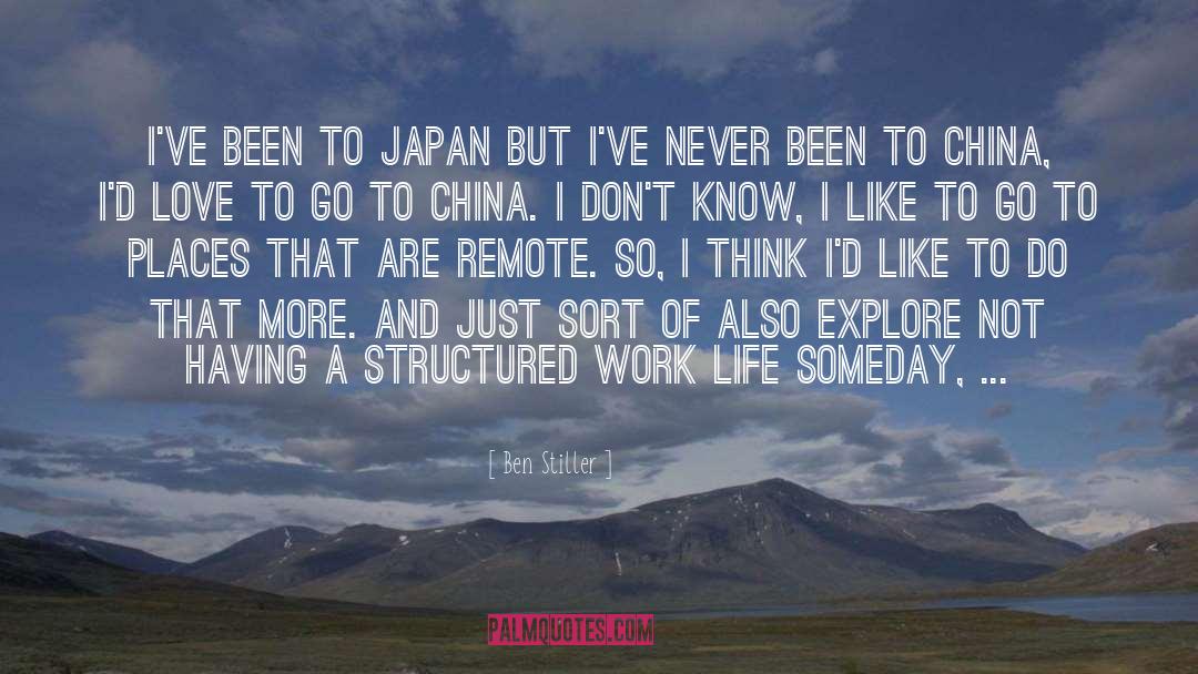 Japan quotes by Ben Stiller
