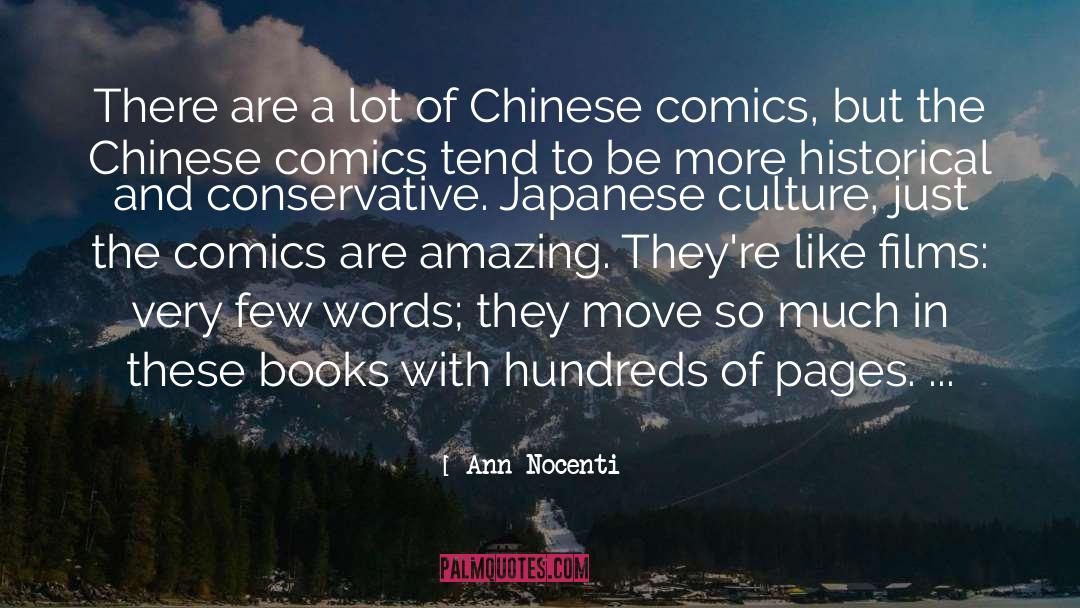 Japanese Culture quotes by Ann Nocenti