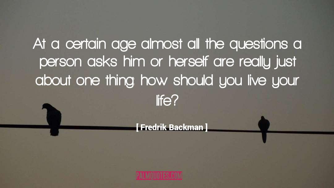 Japanese Fiction quotes by Fredrik Backman