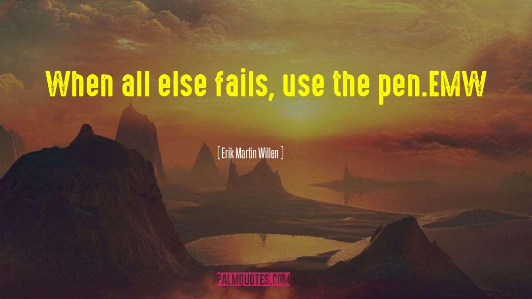 Japanese Fiction quotes by Erik Martin Willen