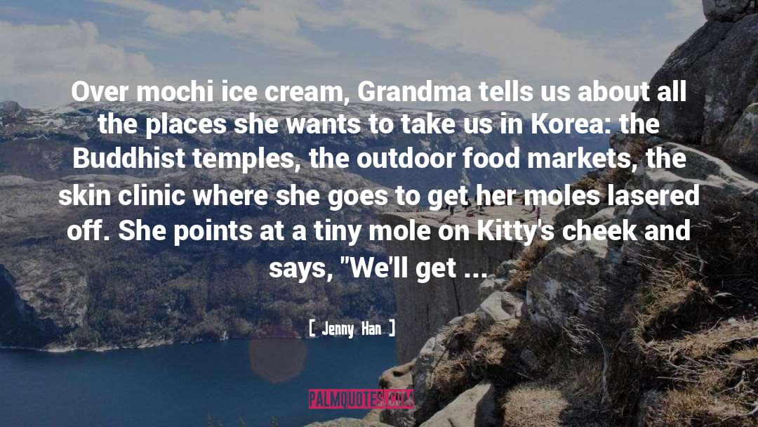 Japanese Food quotes by Jenny Han