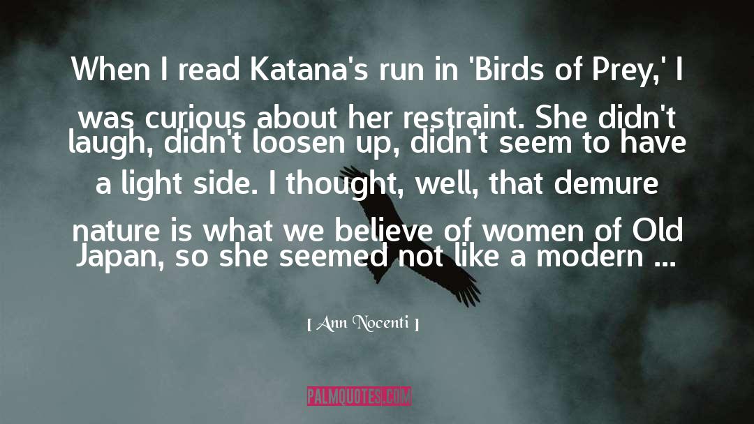 Japanese Lit quotes by Ann Nocenti