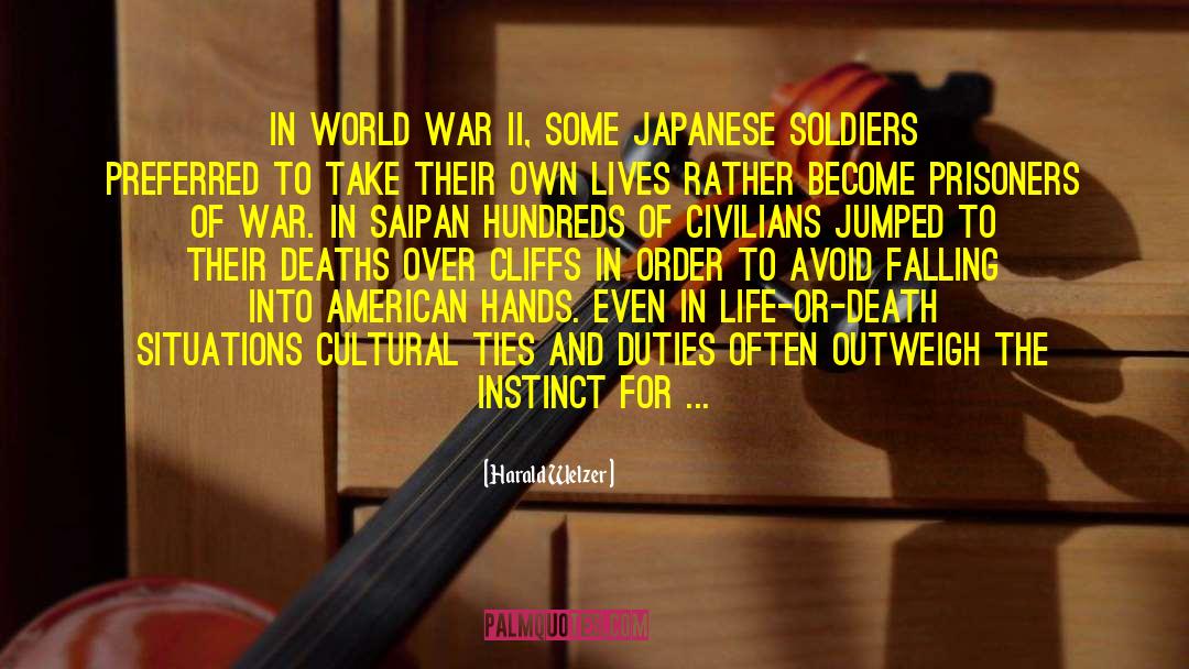 Japanese Lit quotes by Harald Welzer