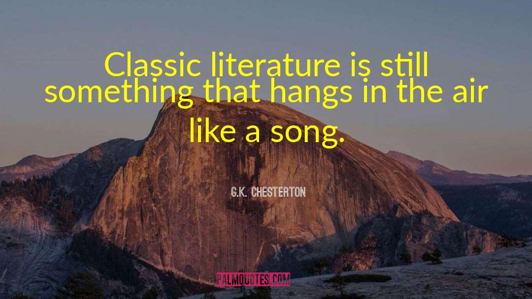 Japanese Literature quotes by G.K. Chesterton