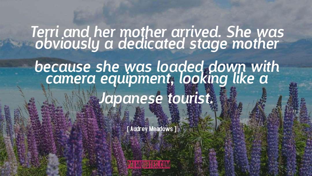 Japanese Poetry quotes by Audrey Meadows