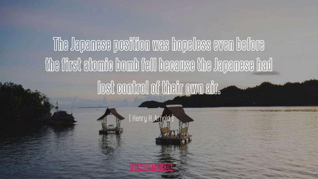 Japanese Poetry quotes by Henry H. Arnold