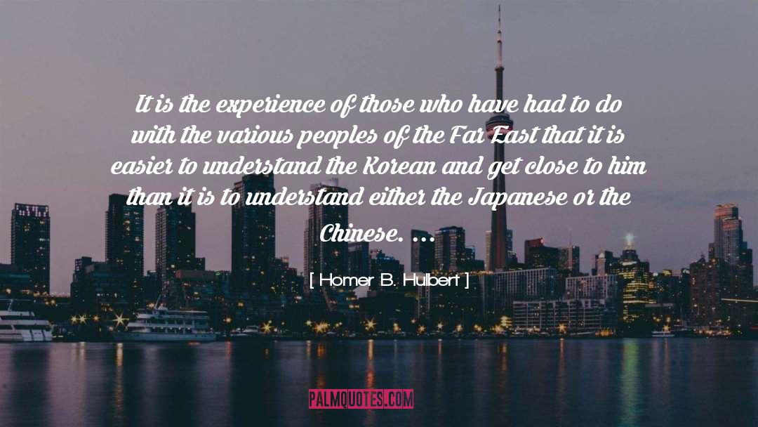 Japanese quotes by Homer B. Hulbert