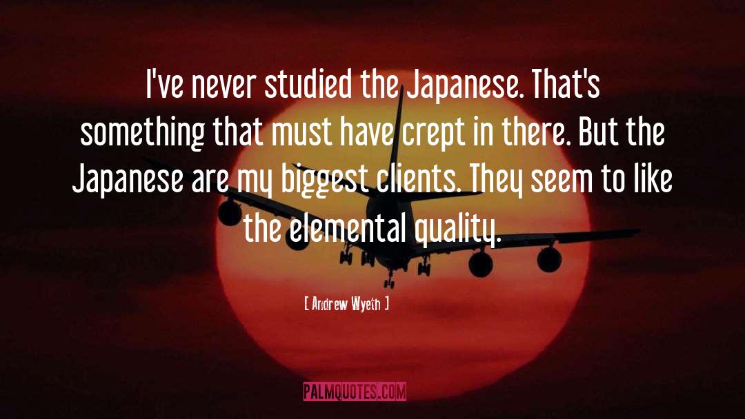 Japanese quotes by Andrew Wyeth