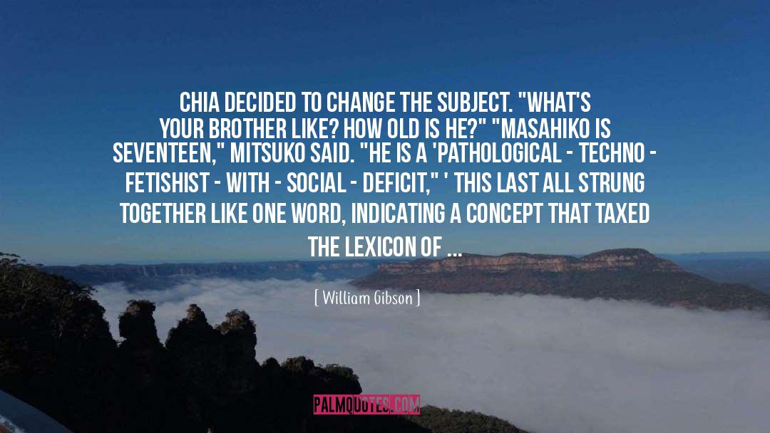 Japanese quotes by William Gibson
