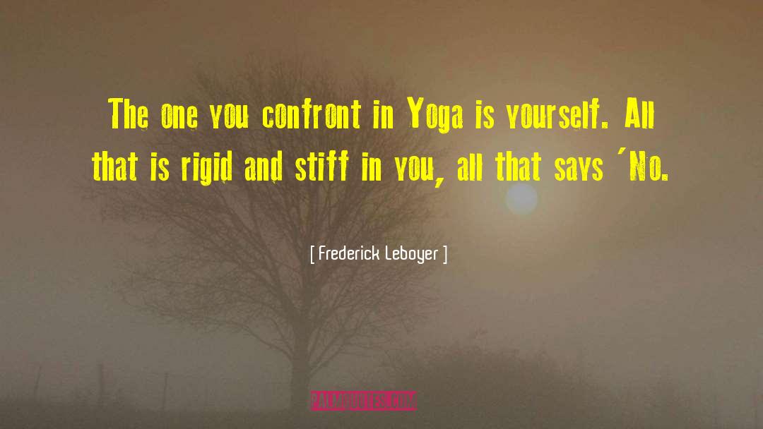 Japanese Yoga quotes by Frederick Leboyer