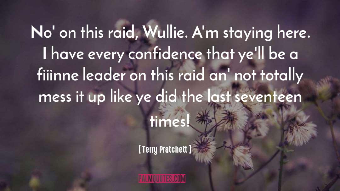 Jarang Raid quotes by Terry Pratchett