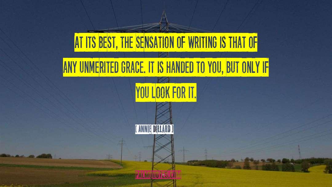 Jared Grace quotes by Annie Dillard