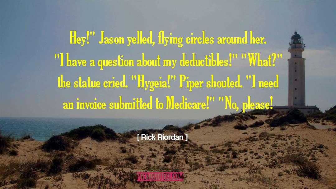 Jason Dorsey quotes by Rick Riordan