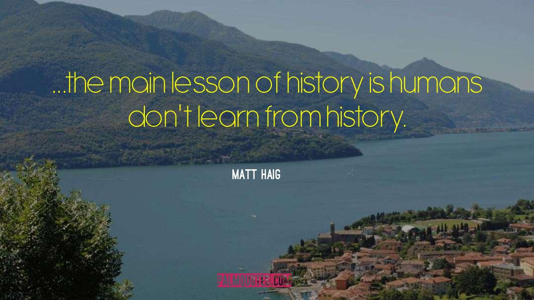 Jauregui History quotes by Matt Haig