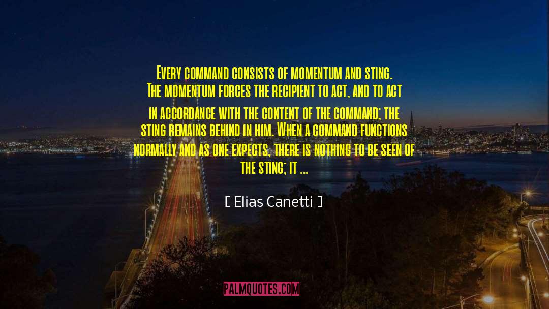 Java Command Line quotes by Elias Canetti