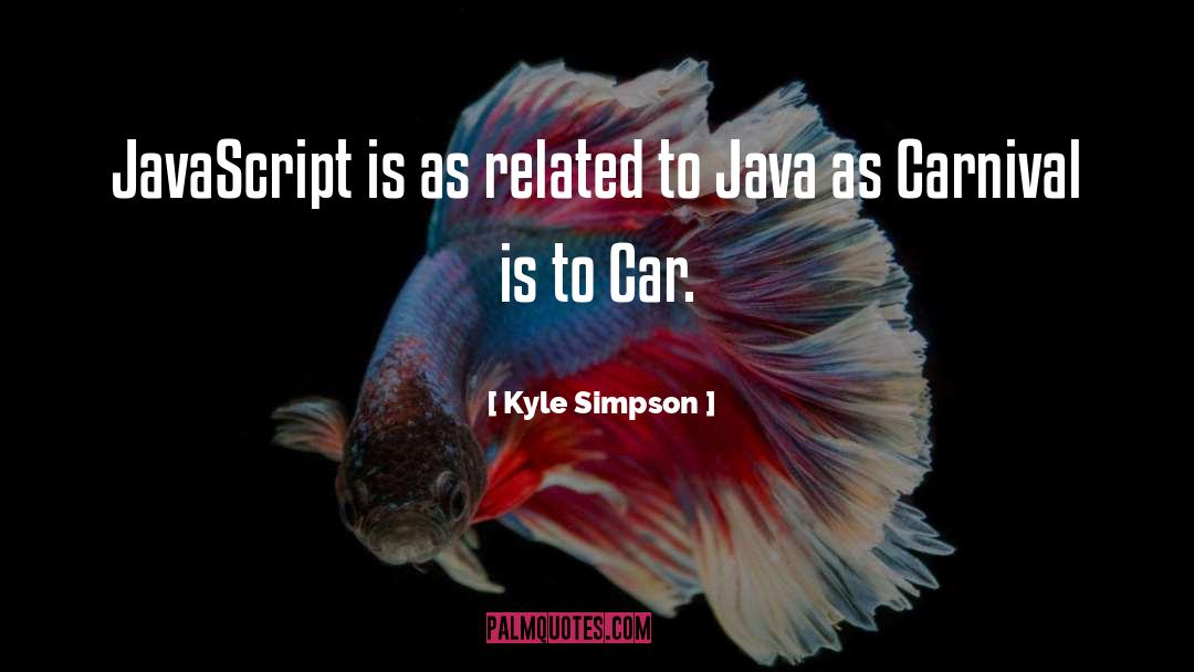 Java quotes by Kyle Simpson