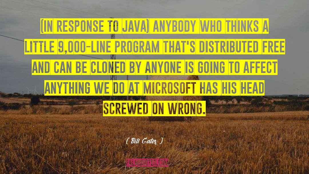 Java quotes by Bill Gates