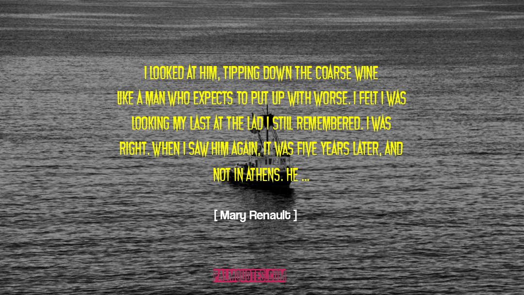 Javelin quotes by Mary Renault