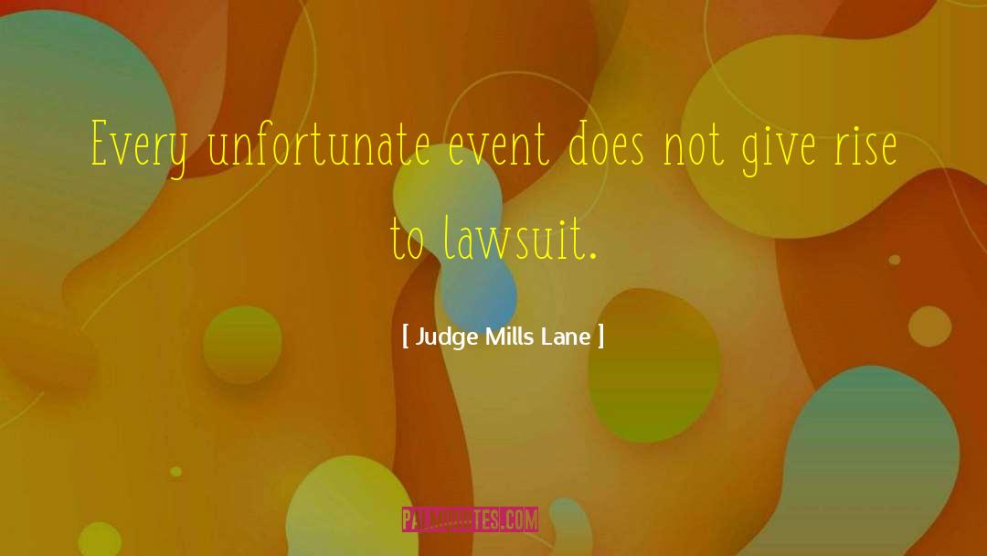 Javorka Gasic Lawsuit quotes by Judge Mills Lane
