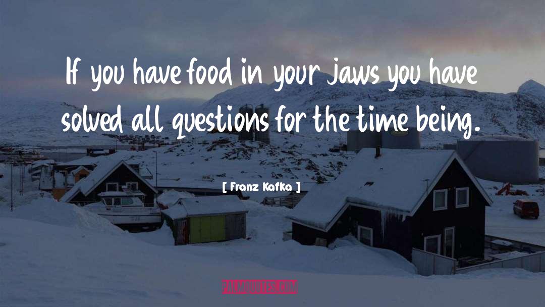 Jaws quotes by Franz Kafka