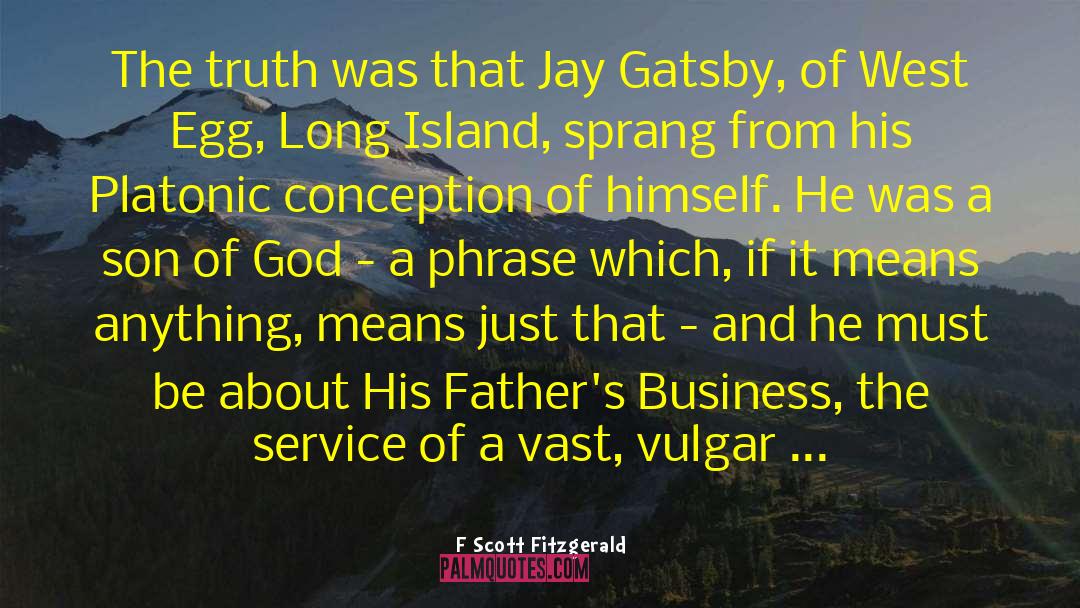 Jay Gatsby quotes by F Scott Fitzgerald