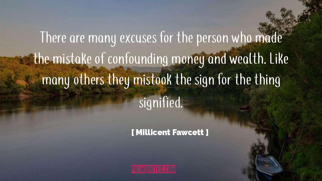 Jay Gatsbys Wealth quotes by Millicent Fawcett