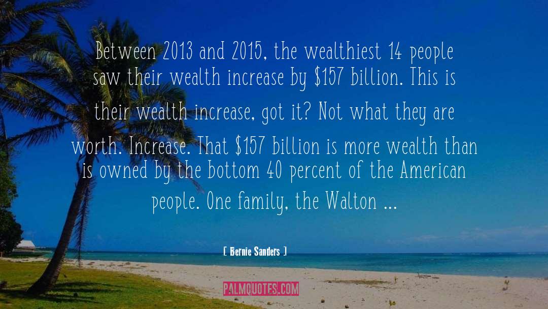 Jay Gatsbys Wealth quotes by Bernie Sanders
