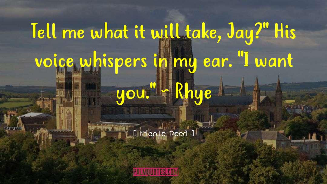 Jay Rams quotes by Nicole Reed