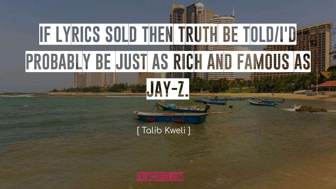 Jay Z quotes by Talib Kweli