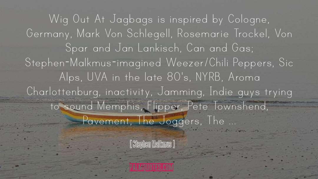 Jayhawks In The Nba quotes by Stephen Malkmus