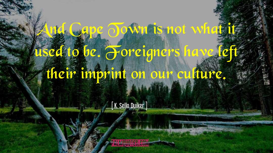 Jayleigh Cape quotes by K. Sello Duiker