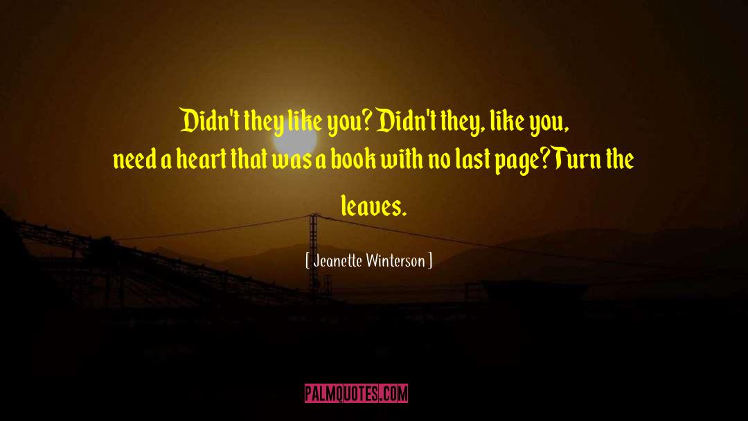 Jayshon Page quotes by Jeanette Winterson