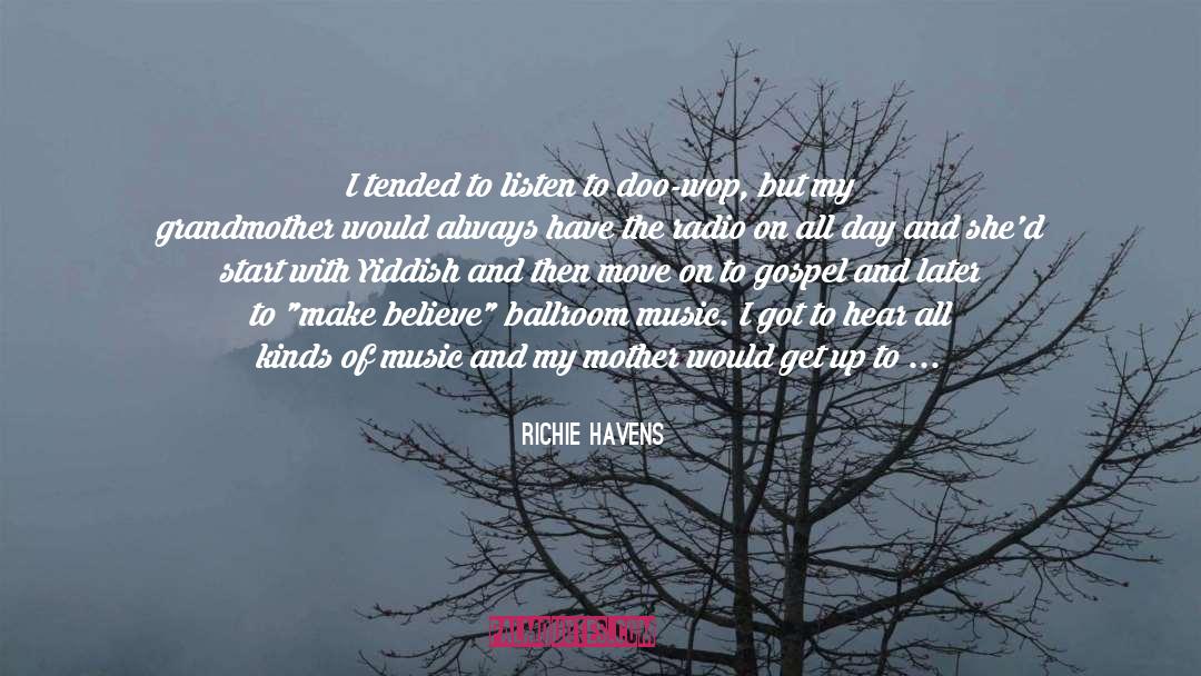 Jazz Improvisation quotes by Richie Havens