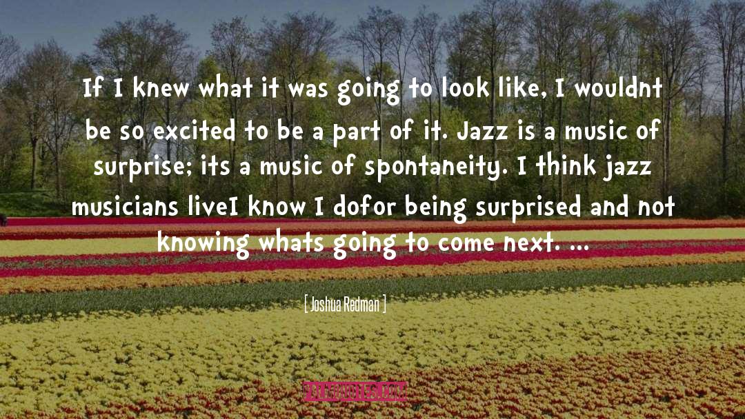 Jazz Music quotes by Joshua Redman