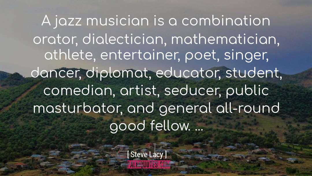 Jazz Musician quotes by Steve Lacy