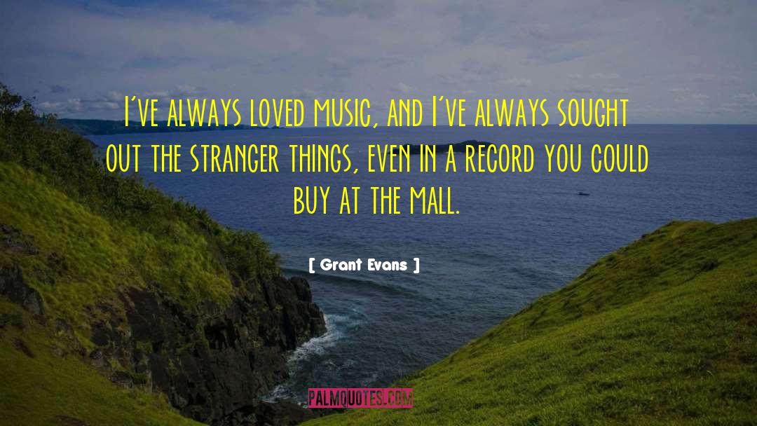 Jazz Records quotes by Grant Evans