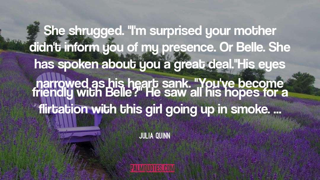Jazzie Belle quotes by Julia Quinn