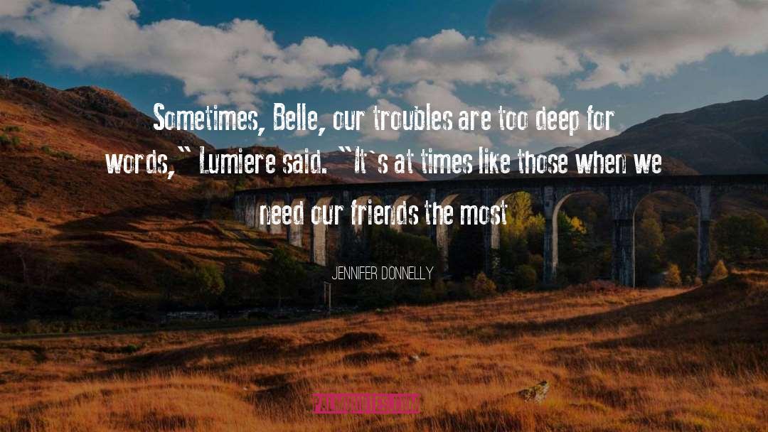 Jazzie Belle quotes by Jennifer Donnelly